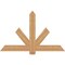 Ekena Millwork Kennewick Timber Gable Bracket, Western Red Cedar, 60"W x 38"H x 1 1/2"D x 5 1/2"F, 15/12 Pitch GBW060X38X0206KEN00SWR - alternate 1
